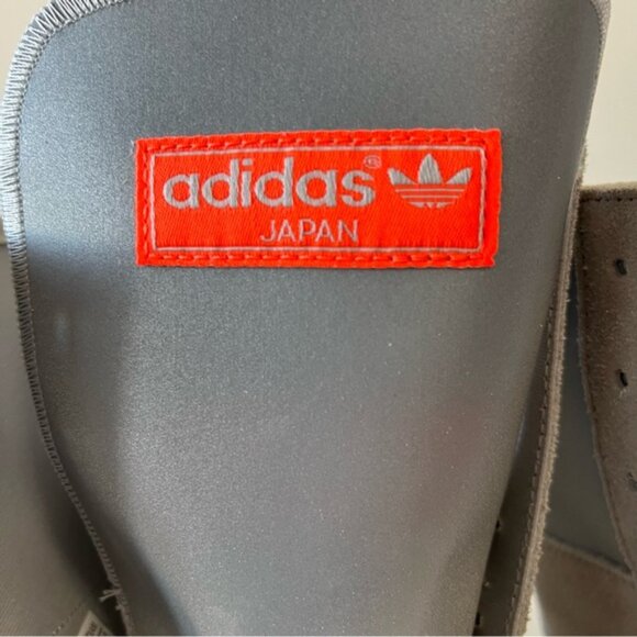 ADIDAS Japan Vh Sneaker Boots - Silver/Solar Orange/Grey Size 8 - Picture 10 of 16